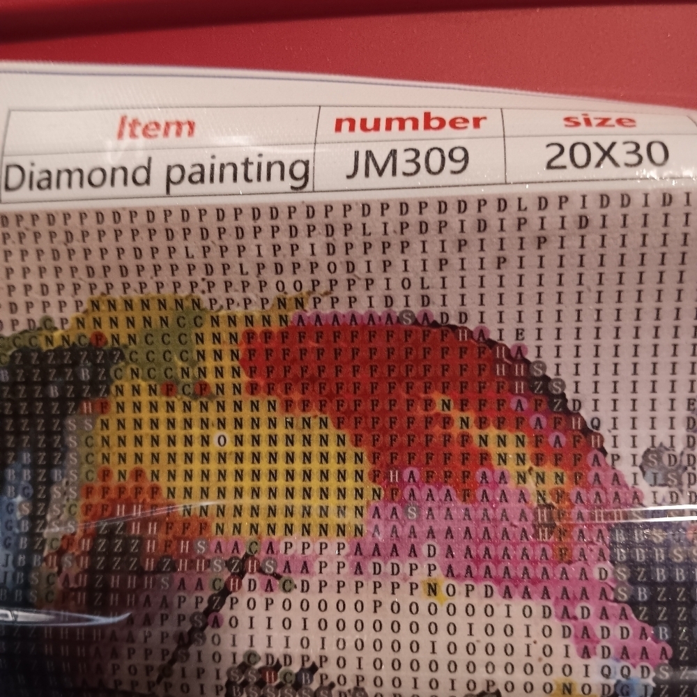 Colorful Marilyn Monroe Diamond Painting Kit 20x30 - Picture 4 of 6